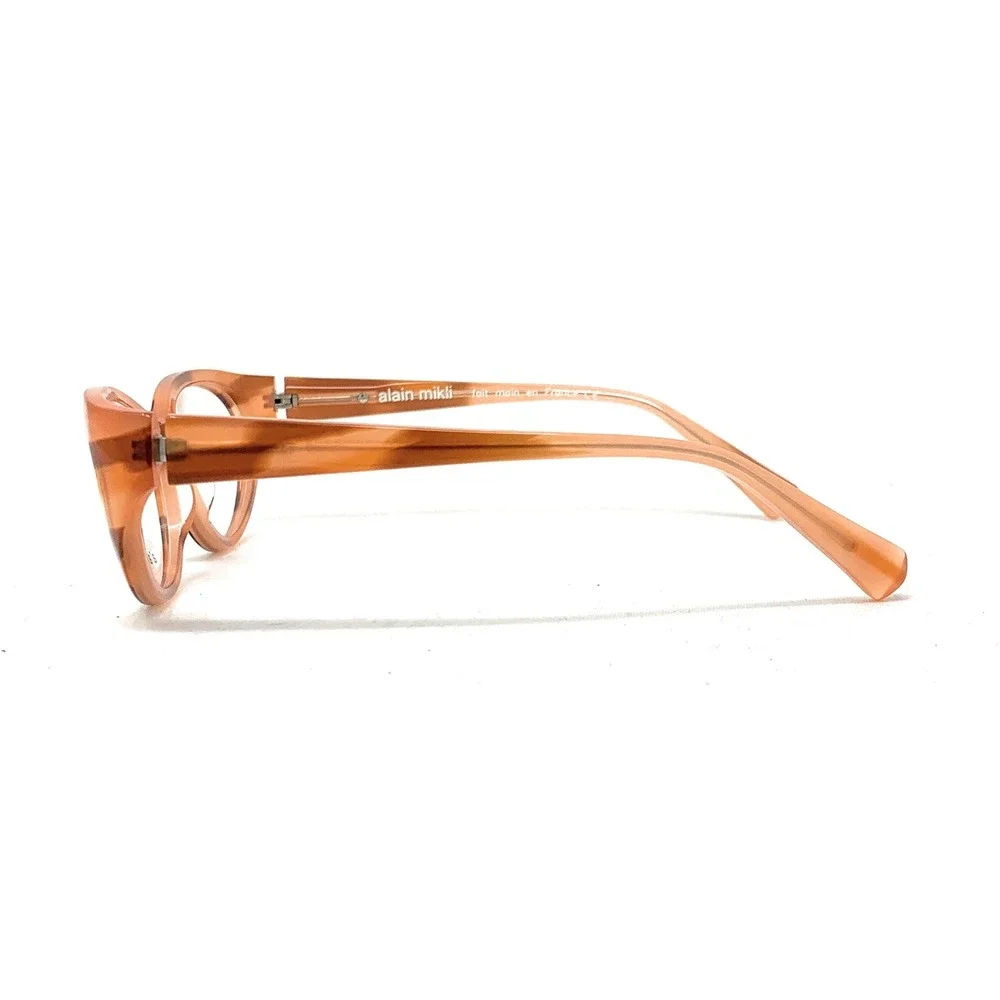 ALAIN MIKLI Rxable Women's Eyeglasses A0 1236 B0A8 Red Brown 51mm‎